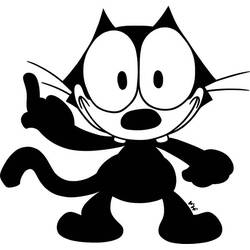 Malvorlage: Felix die Katze (Karikaturen) #47860 - Kostenlose Malvorlagen zum Ausdrucken