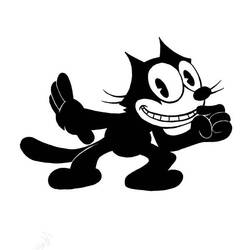 Malvorlage: Felix die Katze (Karikaturen) #47861 - Kostenlose Malvorlagen zum Ausdrucken
