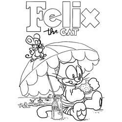 Malvorlage: Felix die Katze (Karikaturen) #47862 - Kostenlose Malvorlagen zum Ausdrucken