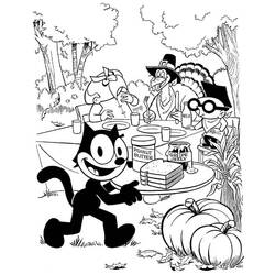 Malvorlage: Felix die Katze (Karikaturen) #47863 - Kostenlose Malvorlagen zum Ausdrucken