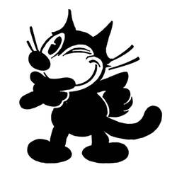 Malvorlage: Felix die Katze (Karikaturen) #47897 - Kostenlose Malvorlagen zum Ausdrucken