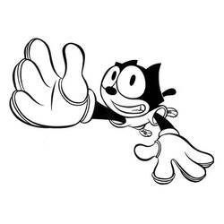 Malvorlage: Felix die Katze (Karikaturen) #47901 - Kostenlose Malvorlagen zum Ausdrucken