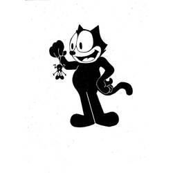 Malvorlage: Felix die Katze (Karikaturen) #47906 - Kostenlose Malvorlagen zum Ausdrucken