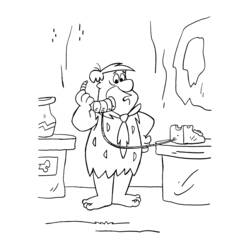 Malvorlage: Feuerstein (Karikaturen) #29555 - Kostenlose Malvorlagen zum Ausdrucken