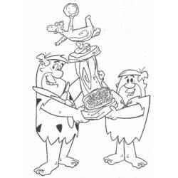 Malvorlage: Feuerstein (Karikaturen) #29561 - Kostenlose Malvorlagen zum Ausdrucken
