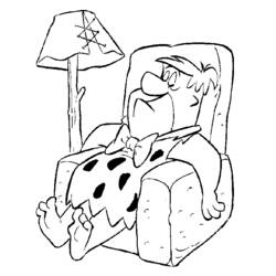 Malvorlage: Feuerstein (Karikaturen) #29568 - Kostenlose Malvorlagen zum Ausdrucken