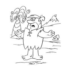 Malvorlage: Feuerstein (Karikaturen) #29594 - Kostenlose Malvorlagen zum Ausdrucken