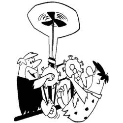 Malvorlage: Feuerstein (Karikaturen) #29618 - Kostenlose Malvorlagen zum Ausdrucken