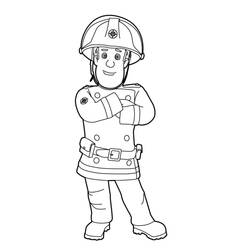 Malvorlage: Feuerwehrmann Sam (Karikaturen) #39770 - Kostenlose Malvorlagen zum Ausdrucken