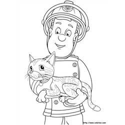 Malvorlage: Feuerwehrmann Sam (Karikaturen) #39797 - Kostenlose Malvorlagen zum Ausdrucken