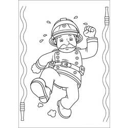 Malvorlage: Feuerwehrmann Sam (Karikaturen) #39798 - Kostenlose Malvorlagen zum Ausdrucken
