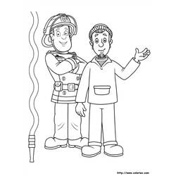 Malvorlage: Feuerwehrmann Sam (Karikaturen) #39819 - Kostenlose Malvorlagen zum Ausdrucken