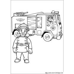 Malvorlage: Feuerwehrmann Sam (Karikaturen) #39822 - Kostenlose Malvorlagen zum Ausdrucken