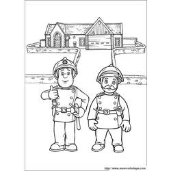 Malvorlage: Feuerwehrmann Sam (Karikaturen) #39841 - Kostenlose Malvorlagen zum Ausdrucken