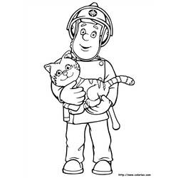 Malvorlage: Feuerwehrmann Sam (Karikaturen) #39860 - Kostenlose Malvorlagen zum Ausdrucken