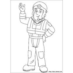 Malvorlage: Feuerwehrmann Sam (Karikaturen) #39883 - Kostenlose Malvorlagen zum Ausdrucken