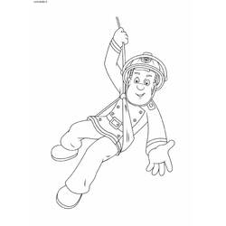 Malvorlage: Feuerwehrmann Sam (Karikaturen) #39897 - Kostenlose Malvorlagen zum Ausdrucken
