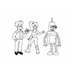 Malvorlage: Futurama (Karikaturen) #48369 - Kostenlose Malvorlagen zum Ausdrucken