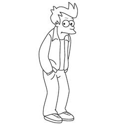 Malvorlage: Futurama (Karikaturen) #48376 - Kostenlose Malvorlagen zum Ausdrucken
