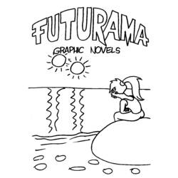 Malvorlage: Futurama (Karikaturen) #48419 - Kostenlose Malvorlagen zum Ausdrucken