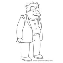 Malvorlage: Futurama (Karikaturen) #48421 - Kostenlose Malvorlagen zum Ausdrucken