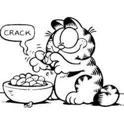 Malvorlage: Garfield (Karikaturen) #26110 - Kostenlose Malvorlagen zum Ausdrucken