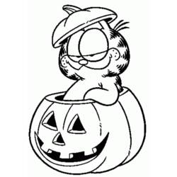 Malvorlage: Garfield (Karikaturen) #26125 - Kostenlose Malvorlagen zum Ausdrucken