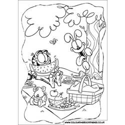 Malvorlage: Garfield (Karikaturen) #26138 - Kostenlose Malvorlagen zum Ausdrucken