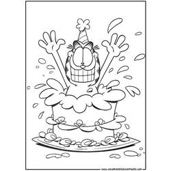 Malvorlage: Garfield (Karikaturen) #26142 - Kostenlose Malvorlagen zum Ausdrucken