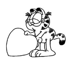 Malvorlage: Garfield (Karikaturen) #26147 - Kostenlose Malvorlagen zum Ausdrucken