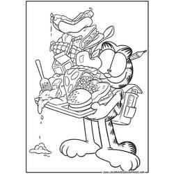 Malvorlage: Garfield (Karikaturen) #26149 - Kostenlose Malvorlagen zum Ausdrucken
