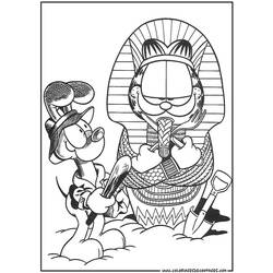 Malvorlage: Garfield (Karikaturen) #26153 - Kostenlose Malvorlagen zum Ausdrucken