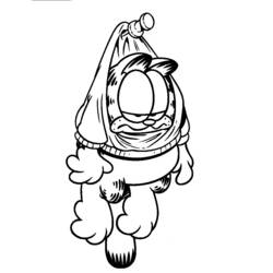 Malvorlage: Garfield (Karikaturen) #26162 - Kostenlose Malvorlagen zum Ausdrucken