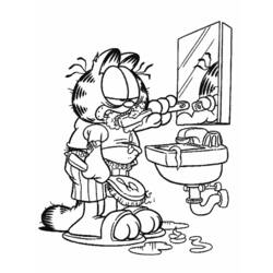 Malvorlage: Garfield (Karikaturen) #26180 - Kostenlose Malvorlagen zum Ausdrucken