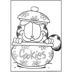 Malvorlage: Garfield (Karikaturen) #26187 - Kostenlose Malvorlagen zum Ausdrucken