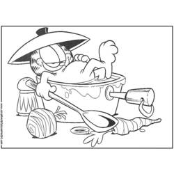Malvorlage: Garfield (Karikaturen) #26190 - Kostenlose Malvorlagen zum Ausdrucken