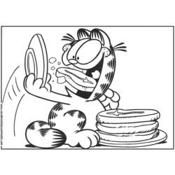 Malvorlage: Garfield (Karikaturen) #26207 - Kostenlose Malvorlagen zum Ausdrucken