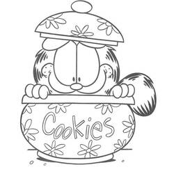 Malvorlage: Garfield (Karikaturen) #26231 - Kostenlose Malvorlagen zum Ausdrucken