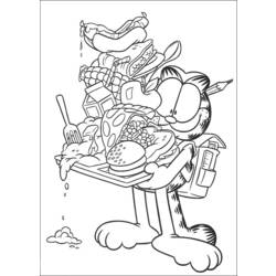 Malvorlage: Garfield (Karikaturen) #26243 - Kostenlose Malvorlagen zum Ausdrucken