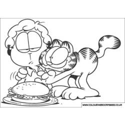 Malvorlage: Garfield (Karikaturen) #26264 - Kostenlose Malvorlagen zum Ausdrucken