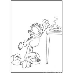 Malvorlage: Garfield (Karikaturen) #26267 - Kostenlose Malvorlagen zum Ausdrucken