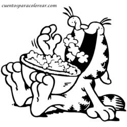 Malvorlage: Garfield (Karikaturen) #26270 - Kostenlose Malvorlagen zum Ausdrucken