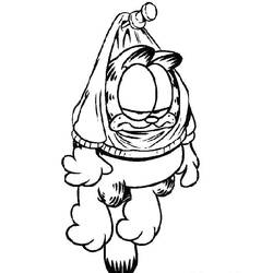 Malvorlage: Garfield (Karikaturen) #26288 - Kostenlose Malvorlagen zum Ausdrucken