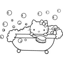 Malvorlage: Hallo Kitty (Karikaturen) #36730 - Kostenlose Malvorlagen zum Ausdrucken