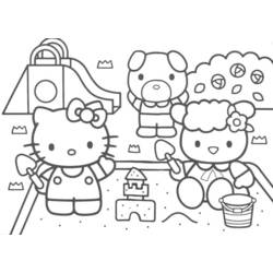Malvorlage: Hallo Kitty (Karikaturen) #36752 - Kostenlose Malvorlagen zum Ausdrucken