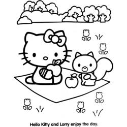 Malvorlage: Hallo Kitty (Karikaturen) #36754 - Kostenlose Malvorlagen zum Ausdrucken