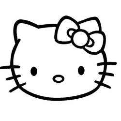 Malvorlage: Hallo Kitty (Karikaturen) #36756 - Kostenlose Malvorlagen zum Ausdrucken