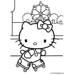 Malvorlage: Hallo Kitty (Karikaturen) #36764 - Kostenlose Malvorlagen zum Ausdrucken