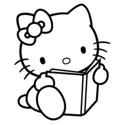 Malvorlage: Hallo Kitty (Karikaturen) #36781 - Kostenlose Malvorlagen zum Ausdrucken