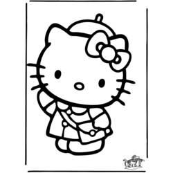 Malvorlage: Hallo Kitty (Karikaturen) #36793 - Kostenlose Malvorlagen zum Ausdrucken